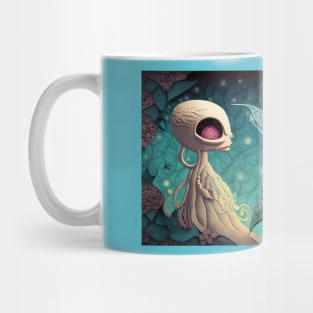 Alien Fairy in a Magic Land Mug